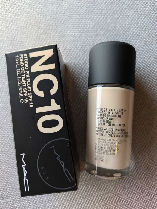 MAC - Studio Fix Fluid - Long-lasting Foundation (SPF 15)(NC10) 30 mL