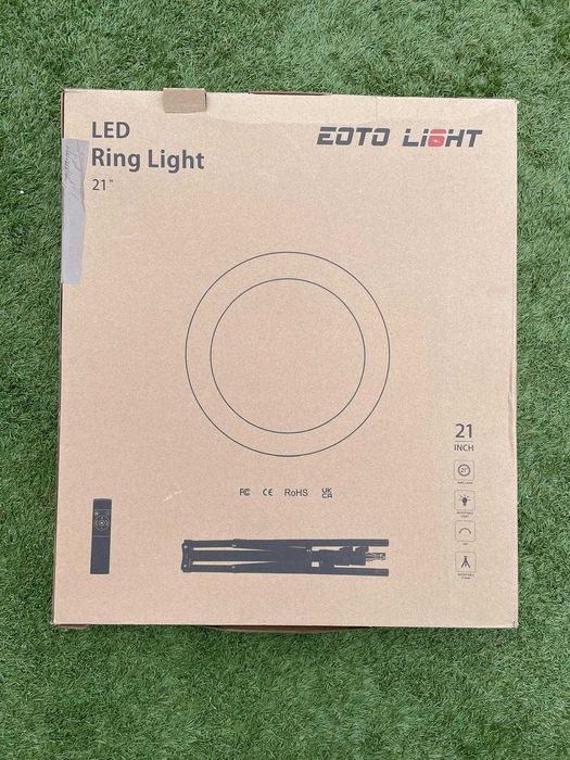 Luz de Estudio XL - 21" Ring Light com Tripé e Comando