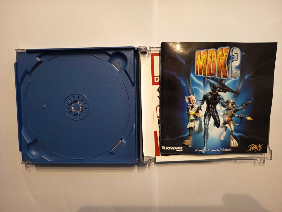 MDK 2 Sega Dreamcast 3XA komplet