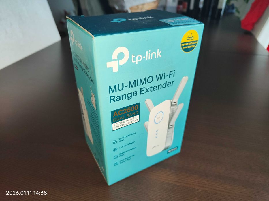Vendo repartidor de sinal Tp Link RE 650 como novo
