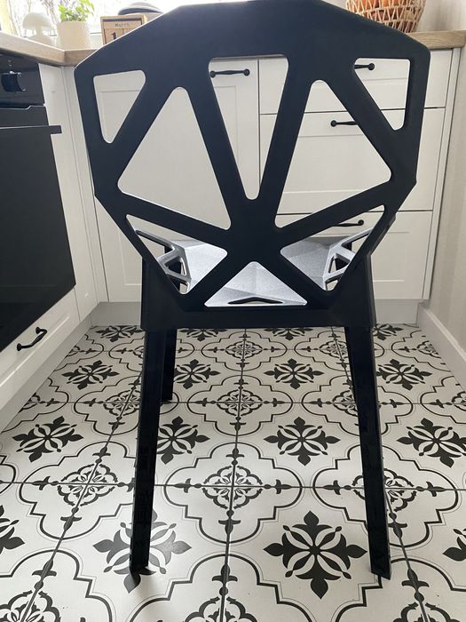 Krzesło ażurowe do salonu kuchni biurka