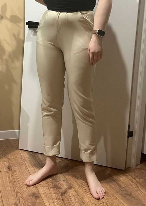 Брюки Женские молочные Размер L, Cazibe