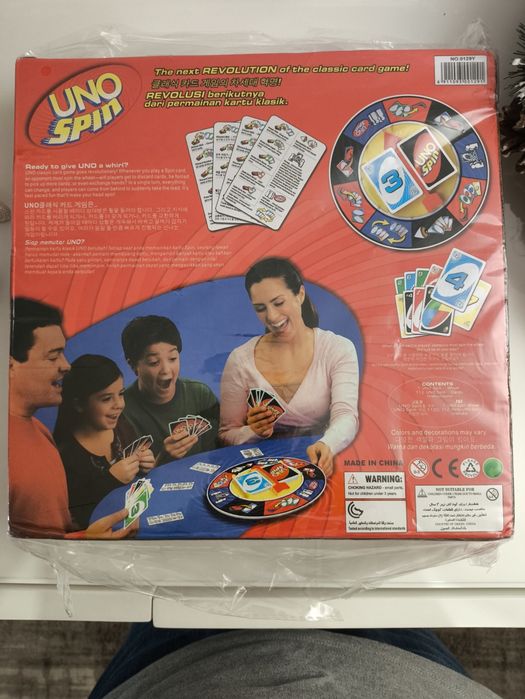 Jogo de cartas Uno Spin