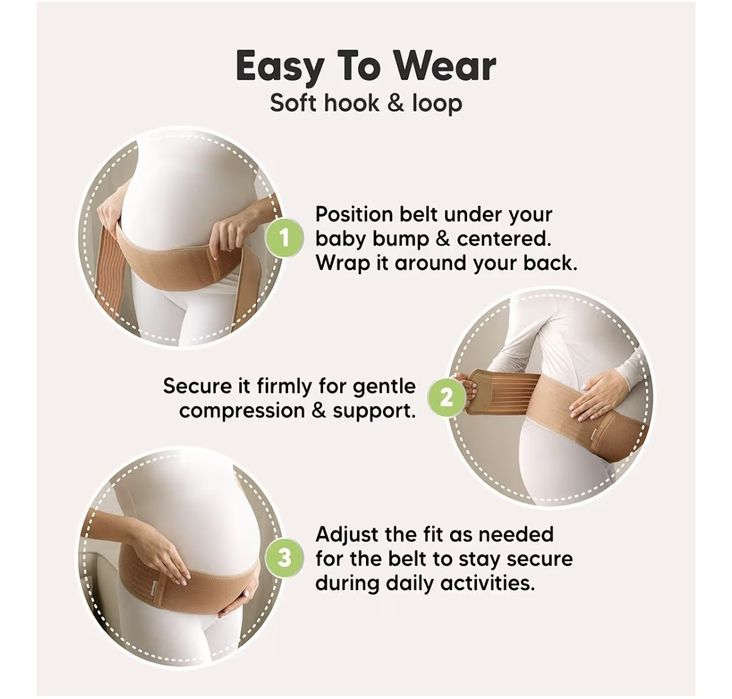 Faixa de gravidez/Cinta de gravidez - tamanho M/L