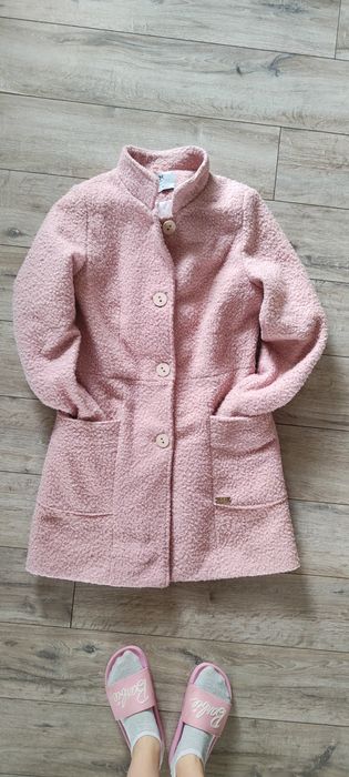 Różowy płaszczyk Elisabetta franchi