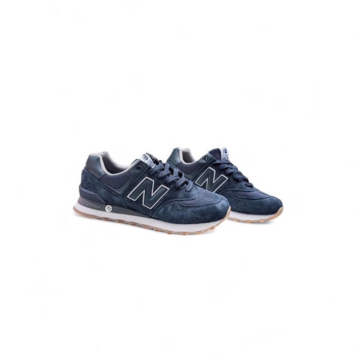 ТОП! Чоловічі кросівки New Balance 574 сині 41 42 43 44 45 46