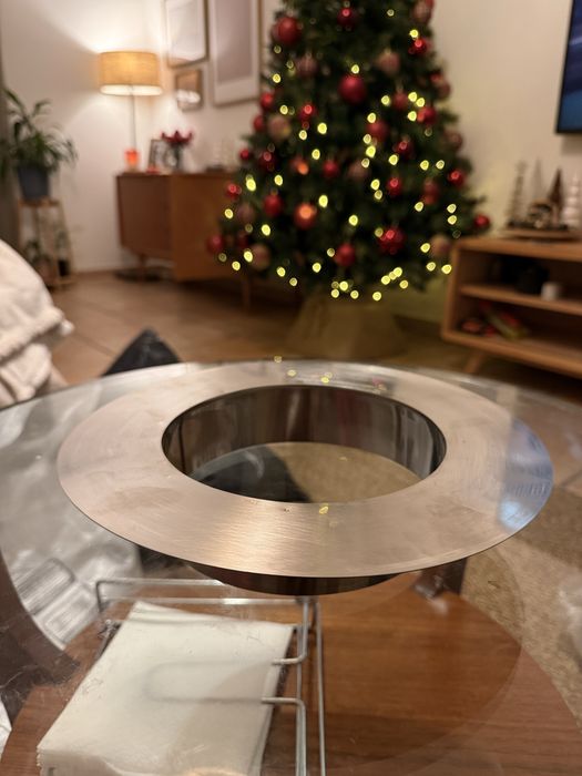 Remate com Aba 150mm Inox