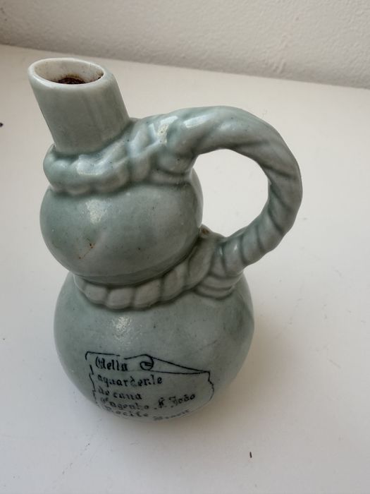 Garrafa Água Ardente Antiga Porcelana Engenho S. João Recife (Usado)