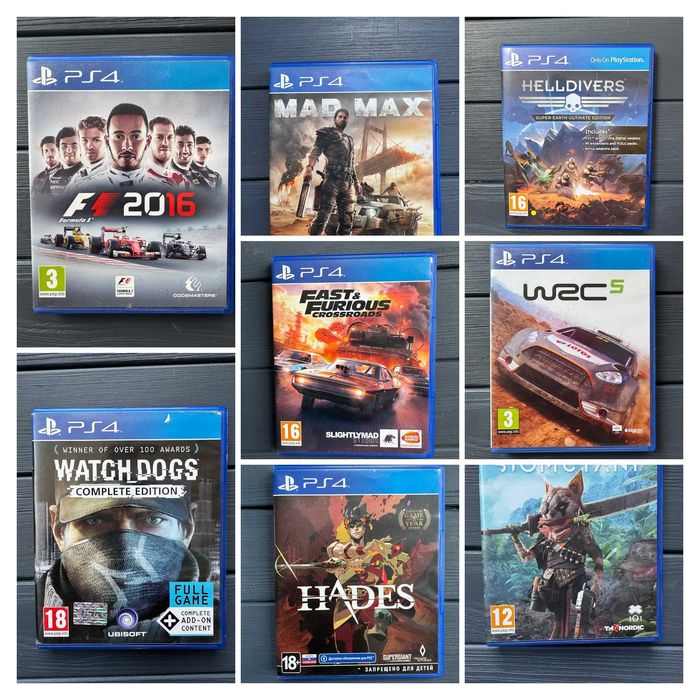 Диски Playstation 4/5