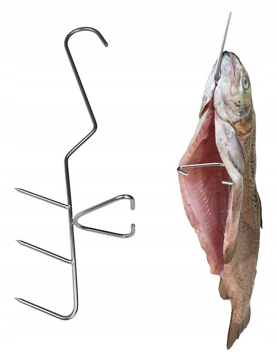 Hak Wędzarniczy Super Smoke do ryb 3mm Premium 24cm