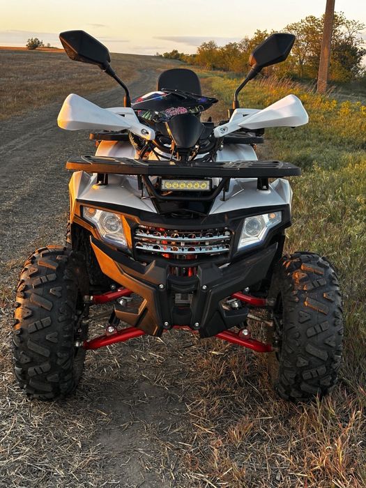 Квадроцикл 125 ще на гарантии