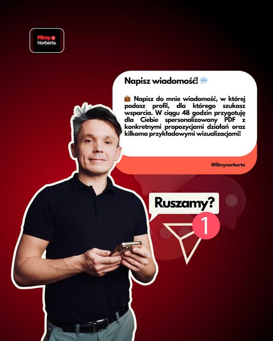 Poprowadzę Social Media / Facebook Instagram Linkedin - Posty i VIDEO