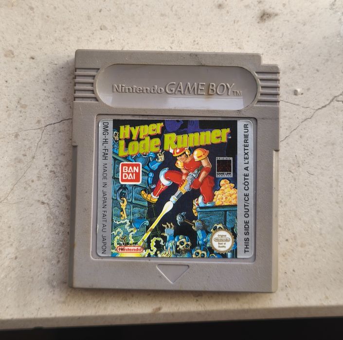 Hyper Lode Runner para Game Boy.
Em bom estado e a funciona