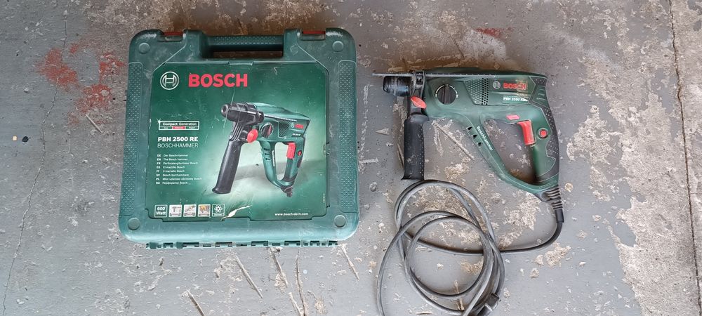 Młotowiertarka Bosch PBH 2500 RE uszkodzona