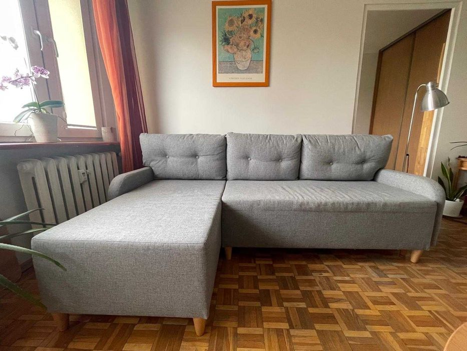 Sofa 3 osobowa, rozkładana, Ikea Bastubo