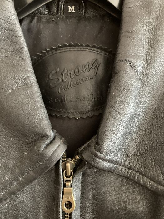 Casaco pele com pouco uso