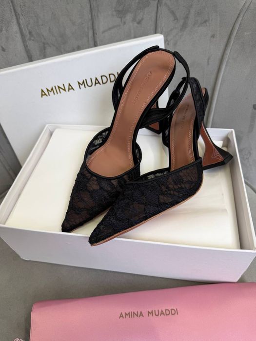 Туфлі amina muaddi різні