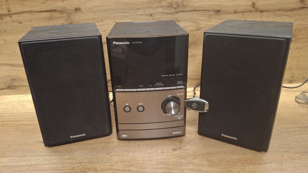 Panasonic wieża ,tuner,usb,cd