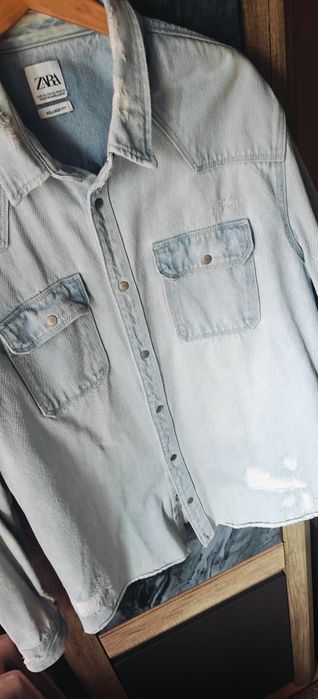 Koszula Jeansowa ZARA - XL