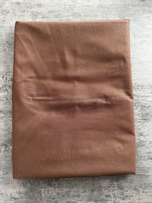 4 Bawełniane dziecięce prześcieradła 160x200 czekoladowe 100% bawełna