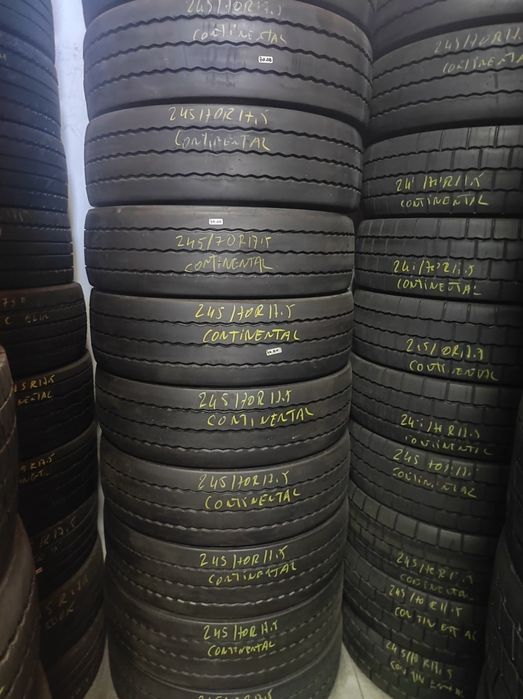 245/70R17,5 usados continental e Michelin índice de carga máximo