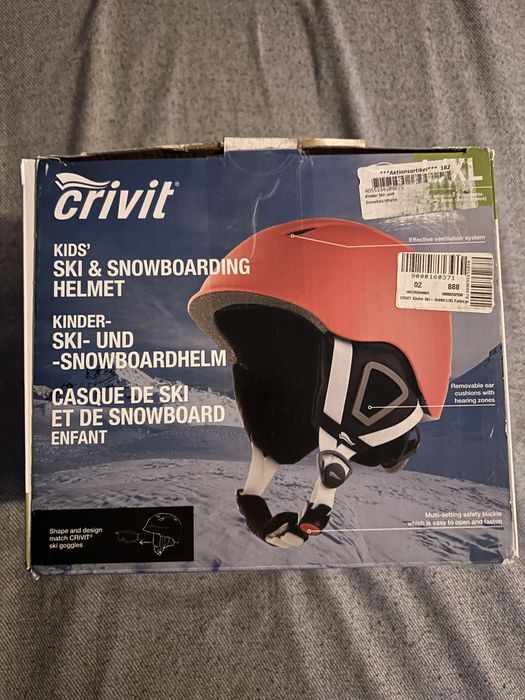 Dziecięcy kask narciarski i snowboardowy Crivit L/XL