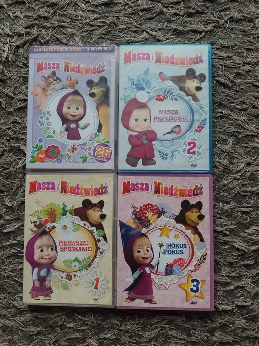 Kolekcja bajek Masha i niedźwiedź