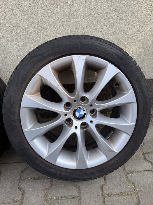 Oryginalne alufelgi BMW 17" Styling 188 5x120 E90 E92 E87 E46 + opony