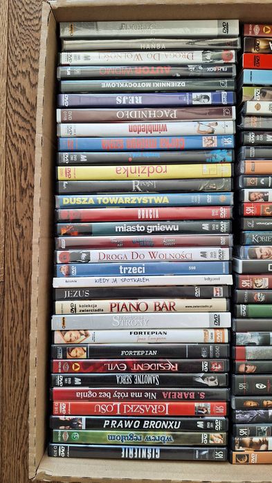 Super filmy na DVD - używane i nowe w folii - kolekcja 80 tytułów