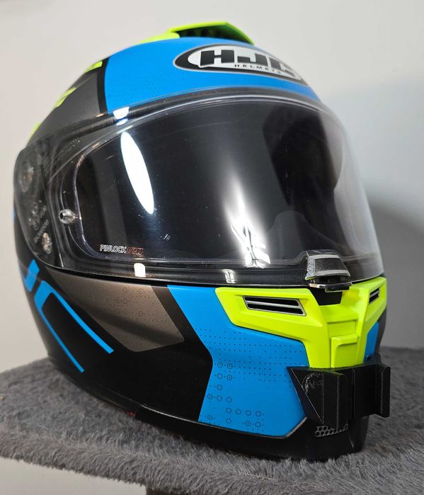 Uchwyt szczękowy (ChinMount) do kamer. Druk 3D. GoPro, DJI, Insta360.