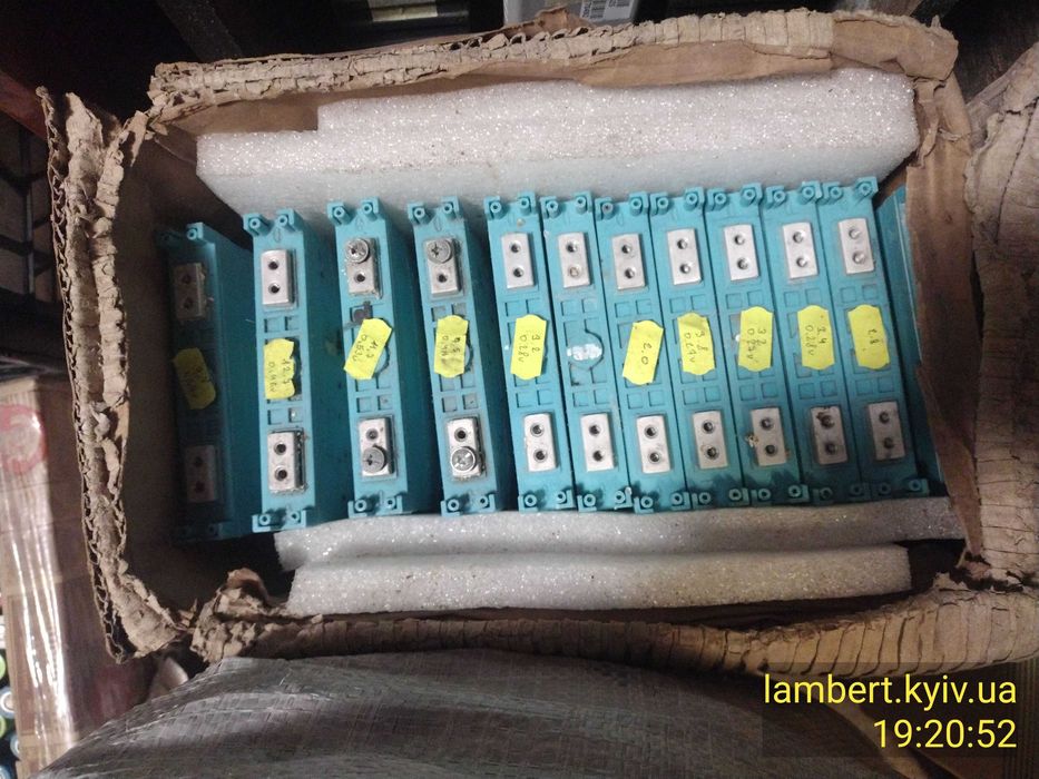 несправний залізофосфатний акумулятор