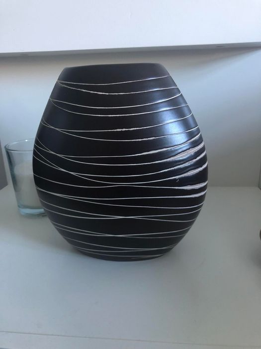 Jarra Castanha com riscas