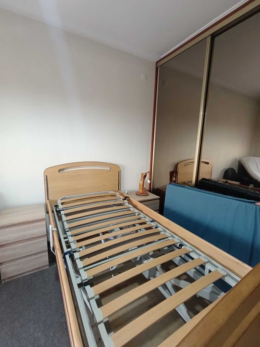 Cama elétrica altura variável
