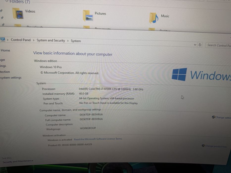 PC Gaming Personalizado – i7-9700K + RTX 2070 SUPER + 40GB RAM