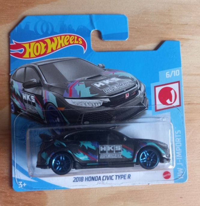 2018 honda civic type r hot wheels