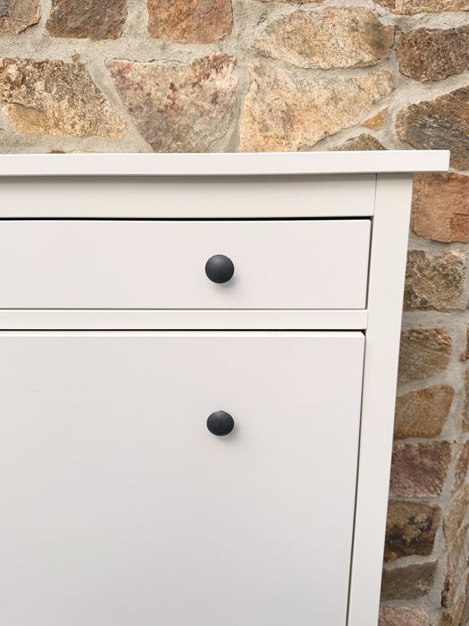 Тумба для взуття IKEA HEMNES (ХЕМНЕС), біла