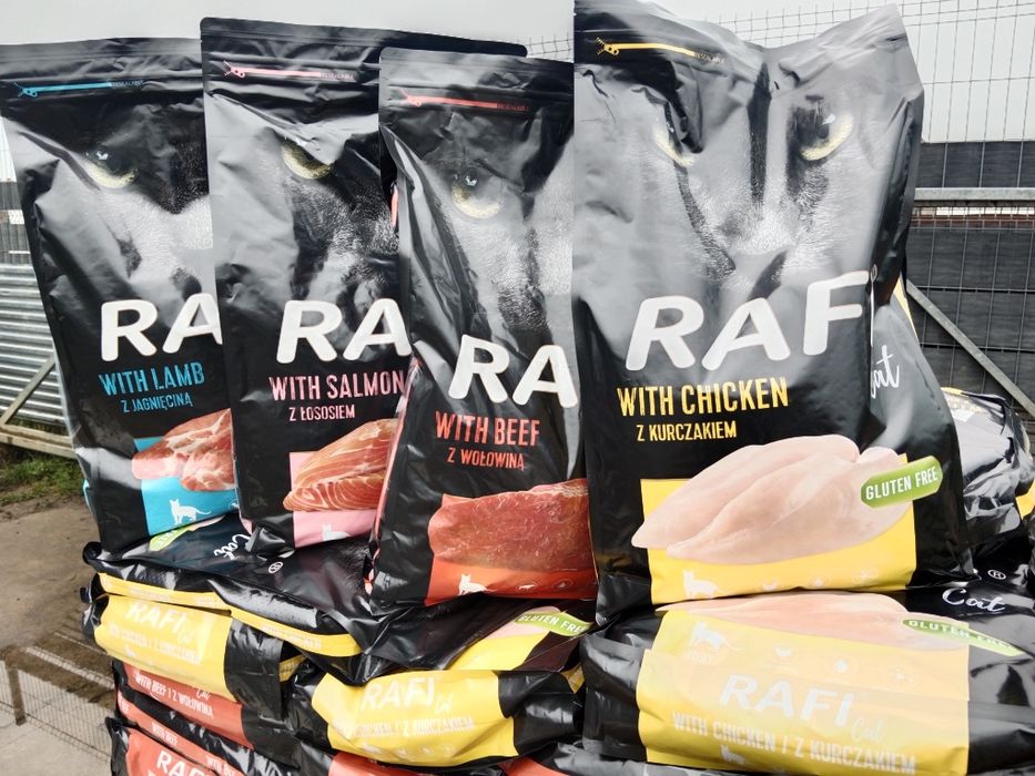 Karma sucha 2x7kg Rafi kot wybór smaku