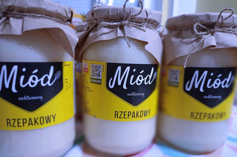 Polski Miód rzepakowy 2023r
