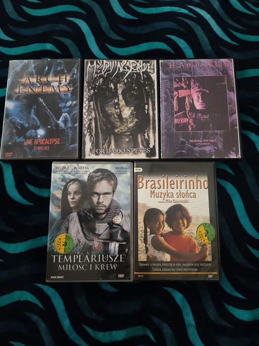 DVD jak na zdjęciach - muzyka, film