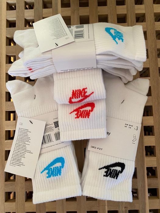 Носки Nike Everyday , білі носки найк