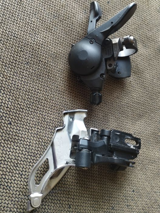 Манетка shimano sl-m660 и перекидка deore  fd-m611