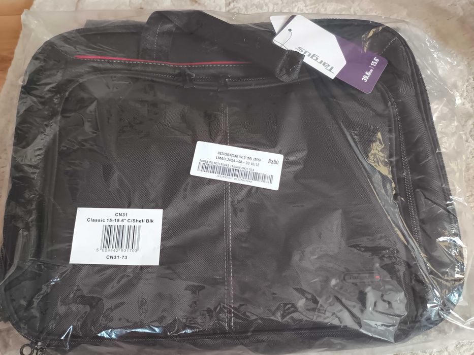 Torba na laptopa TARGUS Case Cn31 15.6 cali Czarny