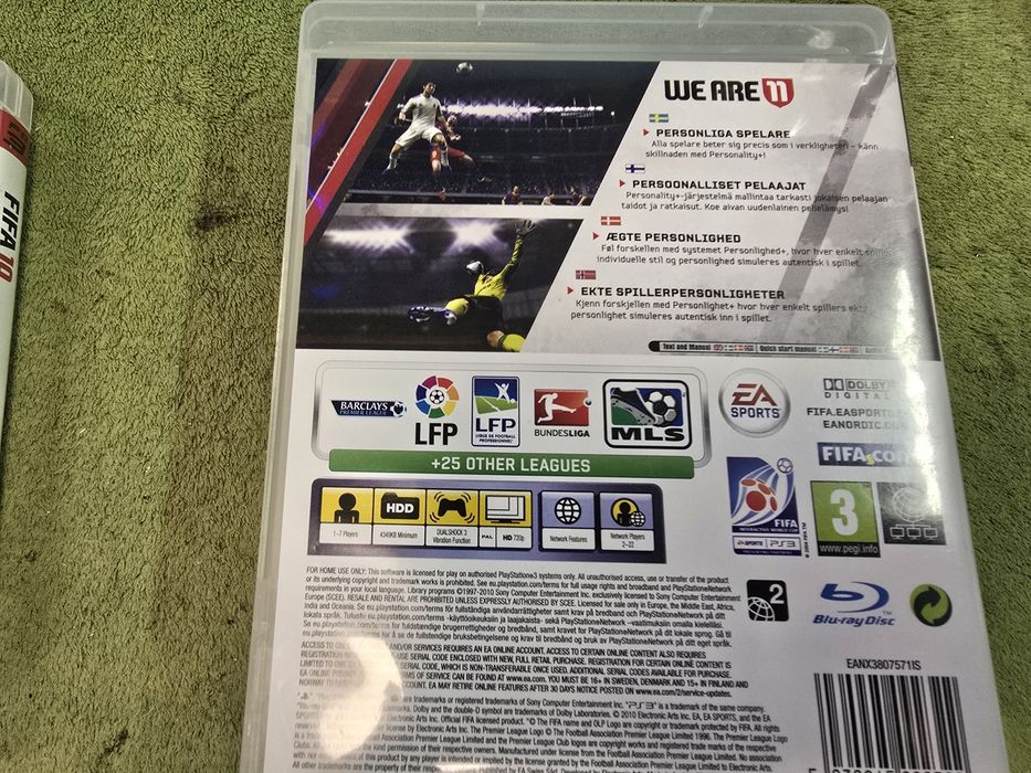 PS3 4 gry na konsolę.