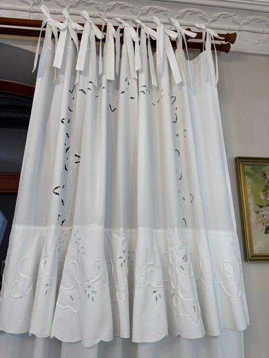 zasłony w stylu francuskim Prowansja Pinterest