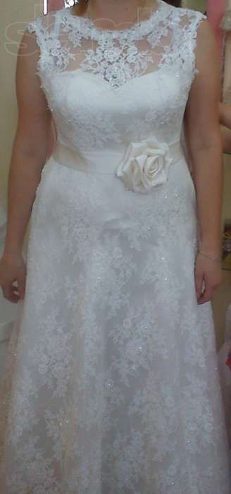 Элегантное свадебное платье в греческом стиле!