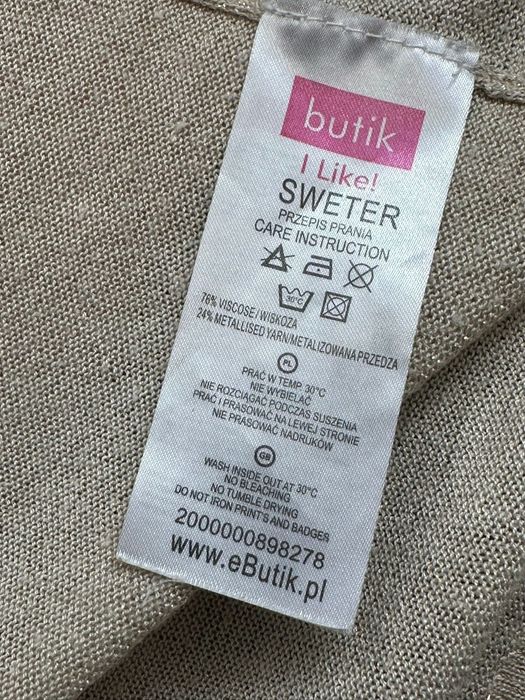Sweterek narzutka M French Collection