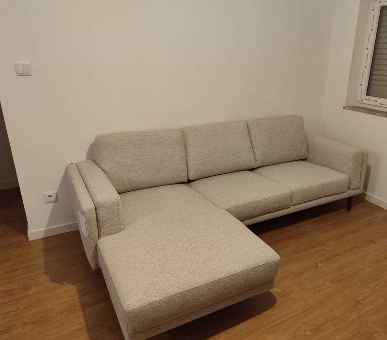 Sofá Bloom - 3 lugares c/ chaise longue