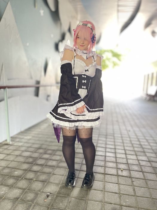 Косплей Рем (Re:Zero) — повний комплект + перука