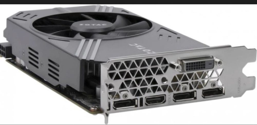 Відеокарта PCIe Nvidia GeForce GTX 1060 6-GB ZOTAC 192bit GDDR5 (DVI, HDMI, 3xDP) б/в