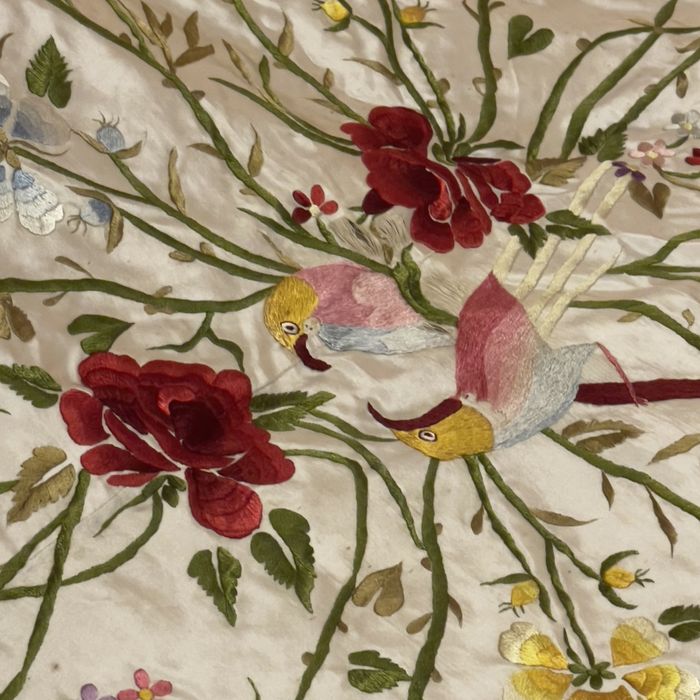 Colcha Chinesa Antiga